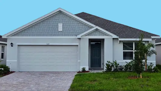 New construction Single-Family house 1683 Garabaldi Cir Se, Palm Bay, FL 32909 plan Aria - image
