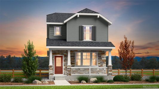 New construction Single-Family house 3357 N Duquesne Way, Aurora, CO 80019 Aurora- photo 0