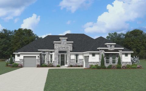 New construction Single-Family house 10306 Heartland Wy, Boerne, TX 78006 plan Anthony - image