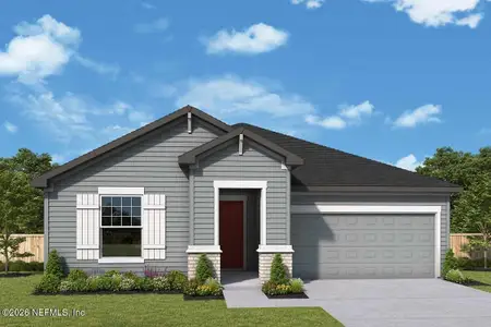 New construction Single-Family house 75593 Banyan Wy, Yulee, FL 32097 plan The Cartesian - image