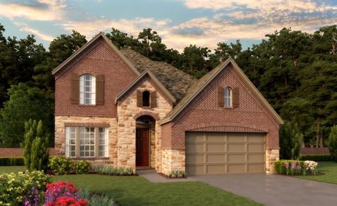 New construction Single-Family house 32050 Medallion Oaks Trail, Hockley, TX 77447 Tyler K - photo 0