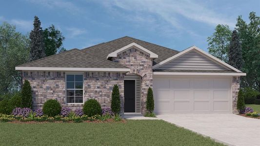 New construction Single-Family house 1957 Bovine Pass, Leander, TX 78641 The Fargo- photo 0