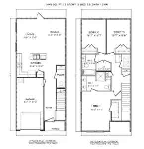 New construction Single-Family house 171 Turpentine Dr, Crawfordville, FL 32327 plan The Palm A - image