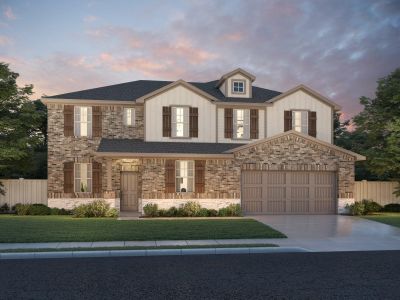 New construction Single-Family house 1716 S Main St, Kyle, TX 78640 The Frontier- photo 0
