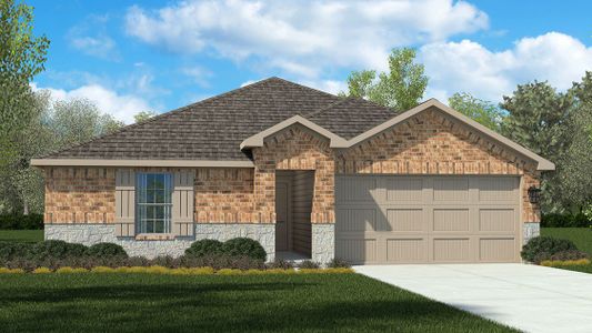 New construction Single-Family house 1137 Belhaven St, Granbury, TX 76048 plan Bellvue - image