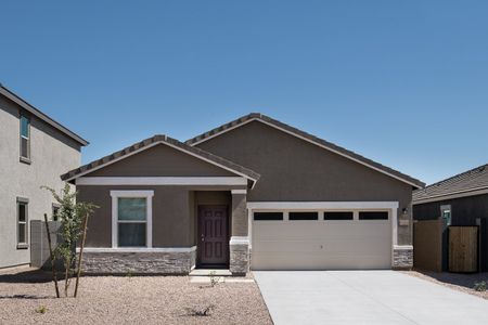 New construction Single-Family house 47814 West Cansados Road, Maricopa, AZ 85139 Moonbeam- photo 0