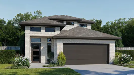 New construction Single-Family house 2645 Moonlight Run, San Antonio, TX 78245 plan 2443W - image