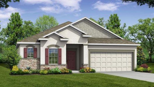 New construction Single-Family house 12838 Sw Orvieto Wy, Port St. Lucie, FL 34987 plan The Drexel - image