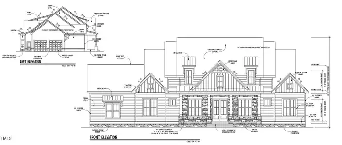 New construction Single-Family house 33 Versailles Ln, Pittsboro, NC 27312 - image