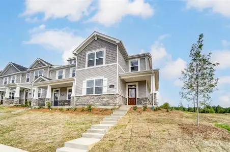 New construction Townhouse house 4118 Cheyney Park Dr, Huntersville, NC 28078 Oliver- photo 1 1