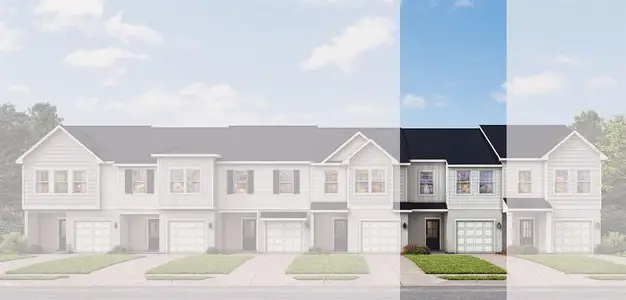 New construction Townhouse house 6856 Holcombe Down Dr, Zephyrhills, FL 33541 plan Leila - image