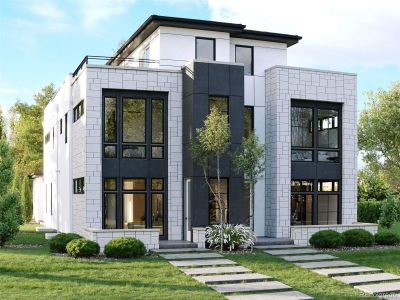 New construction Duplex house 340 Jackson St, Denver, CO 80206 - image