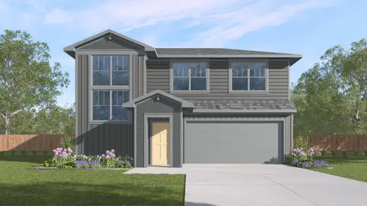 New construction Single-Family house 354 San Juan Trl, Bastrop, TX 78602 plan The Kendall - image
