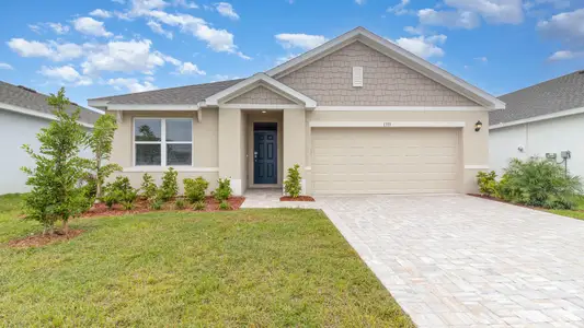 New construction Single-Family house 3758 Maya Pl Se, Palm Bay, FL 32909 plan Aria - image