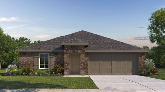 New construction Single-Family house 31138 Winchester Falls Ct, Fulshear, TX 77441 plan Glendale - image