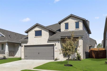 New construction Single-Family house 1620 Meadow Crest Dr, Aubrey, TX 76227 Maple- photo 3 3