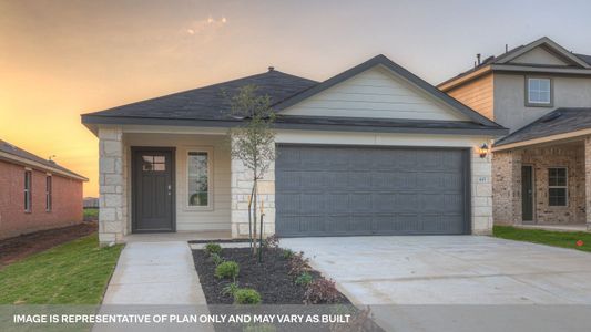 New construction Single-Family house 213 Iron Mountain Cv, San Marcos, TX 78666 plan The Caroline - image