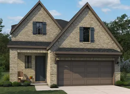 New construction Single-Family house 23635 Red Rowan Ln, Katy, TX 77493 plan Marigold - image