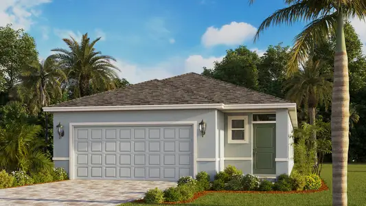 New construction Single-Family house 9610 Venetian Sq, Vero Beach, FL 32966 plan Harper - image