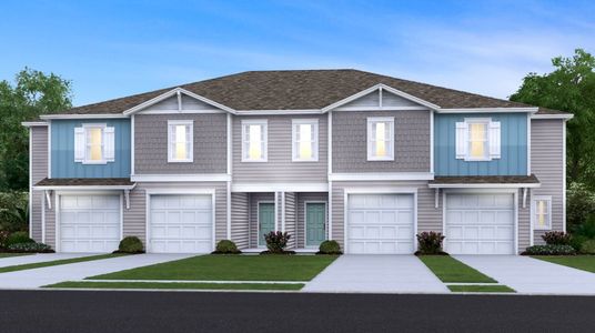 New construction Multi-Family house 96 Hubbard Bnd, St. Augustine, FL 32092 plan Lincoln - image