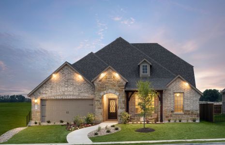 New construction Single-Family house 116 Morningdale Dr, Liberty Hill, TX 78642 plan Kennedale - image