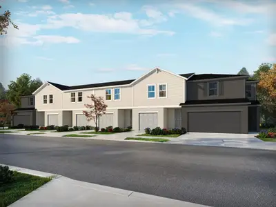 New construction Townhouse house 16250 Bird Of Paradise Ave, Clermont, FL 34714 - image
