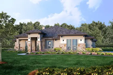New construction Single-Family house Bertram, TX 78605 plan Mason II - image