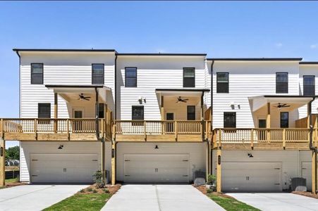 New construction Townhouse house 627 Oak Bluff Dr, Cumming, GA 30040 - image