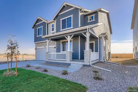 New construction Single-Family house 55020 E 27Th Ave, Strasburg, CO 80136 plan Willow - image
