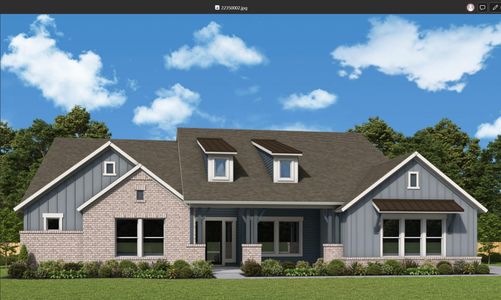 New construction Single-Family house 3064 Whalesong Wy, Leander, TX 78641 plan The Davies - image