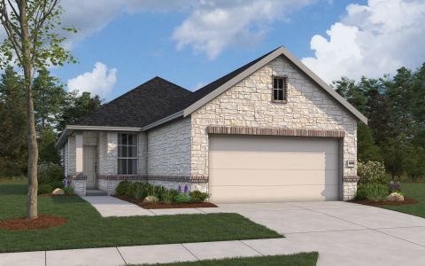 New construction Single-Family house 8559 Redhawk Lp, San Antonio, TX 78222 plan Hawthorne - image