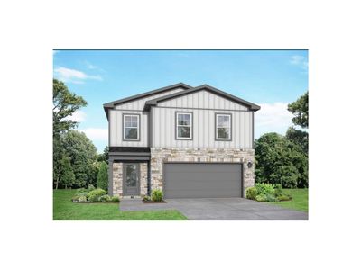 New construction Single-Family house 248 Harlingen Dr, Magnolia, TX 77354 plan The Blanco E - image