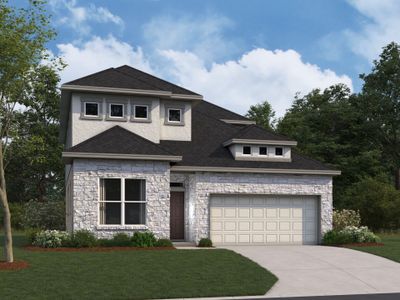 New construction Single-Family house 13215 Keefer Dr, Manchaca, TX 78652 plan Dexter - Capital Series - image