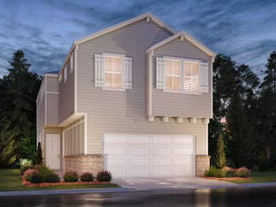 New construction Townhouse house 718 Sand Dollar Dr, Kemah, TX 77565 plan The Weston (S105) - image