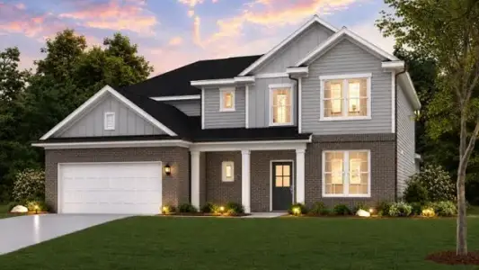 New construction Single-Family house 3915 Silver Pine Trl, Cumming, GA 30028 plan Hazel - image