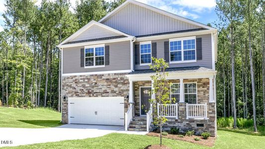 New construction Single-Family house 93 Finsbury Ct, Lillington, NC 27546 plan WILMINGTON - image