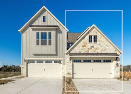 New construction Duplex house 107 Flora Springs Cove, Liberty Hill, TX 78642 - photo 0