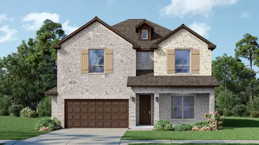 New construction Single-Family house 749 Soaring Hawk Dr, Aledo, TX 76008 plan The Willow - image