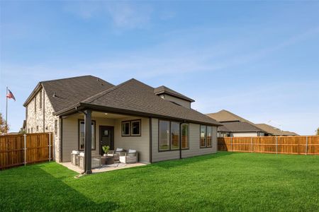 New construction Single-Family house 3501 Aldrich Rd, McKinney, TX 75071 plan Wimbledon | Painted Tree - image