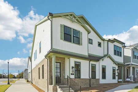 New construction Townhouse house 1102 Bexar Ln, Plano, TX 75075 plan Wyatt - image