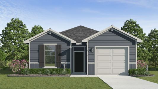 New construction Single-Family house 1122 Celosia Loop, Uhland, TX 78640 - photo 0