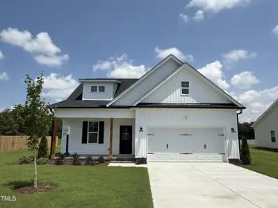 New construction Single-Family house 59 Pretty Run Branch Ln, Wendell, NC 27591 plan Franklin  - image
