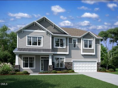 New construction Single-Family house 5324 Aged Pine Rd, Unit Lot 115, Apex, NC 27523 - image