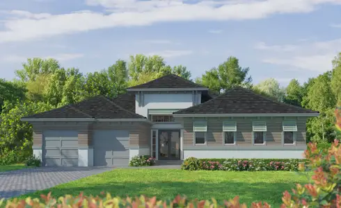 New construction Single-Family house 18477 Foxtail Lp, Venice, FL 34293 plan St. Lucia - image