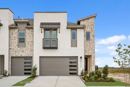New construction Townhouse house 16723 Lake Austin St, Cypress, TX 77433 plan Derby - image