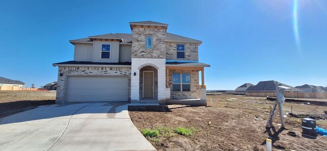 New construction Single-Family house 13525 Wandering Rhett Dr, Elgin, TX 78621 Premier Series - Rosewood- photo 0