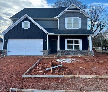 New construction Single-Family house 11204 Cornerstone Way, Lovejoy, GA 30228 - photo 0