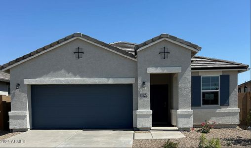 New construction Single-Family house 39960 W Hillman Drive, Maricopa, AZ 85138 Gull- photo 0