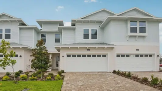 New construction Townhouse house 31844 Clover Fin Ct, Wesley Chapel, FL 33545 plan Abaco - image