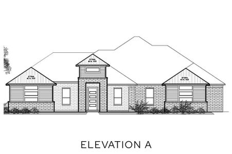 New construction Single-Family house 4510 Matador Ranch Rd, Waxahachie, TX 75165 plan The Cedarcrest - image